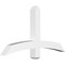 Ekena Millwork Bellingham Architectural Grade PVC Gable Bracket, 48"W x 26"H x 4"D x 4"F, 13/12 Pitch GBP048X26X0404BEL00 - alternate 1
